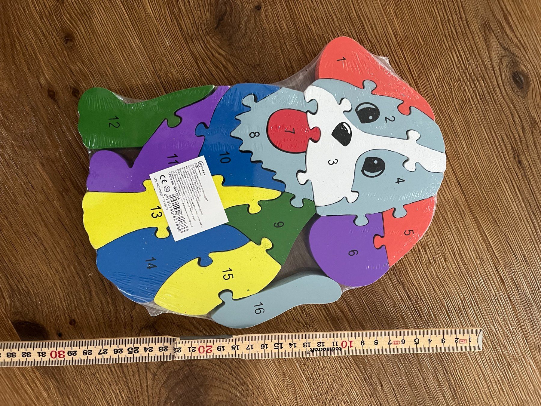 Puzzle: Großes Puzzle aus Holz – Nuovo e nell'imballaggio originale da Wolfwil venduto da NewGirl 2