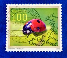 Nr.1565 Marienkäfer  Sondermarken  GESTEMPELT 2015  ﻿   