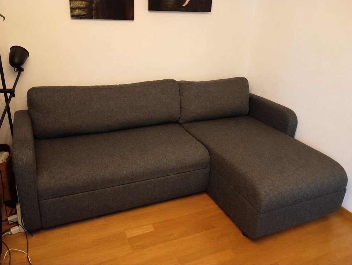 Jysk Divani: Schlafsofa Chaiselongue beige – Nuovo (secondo la descrizione) da Watt venduto da lou_m5tq 1