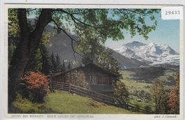 Motiv bei Wengen - Blick gegen die