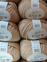 Wolle Online Linie 20 Cora / Hellbraun / 50g / ca. 85m