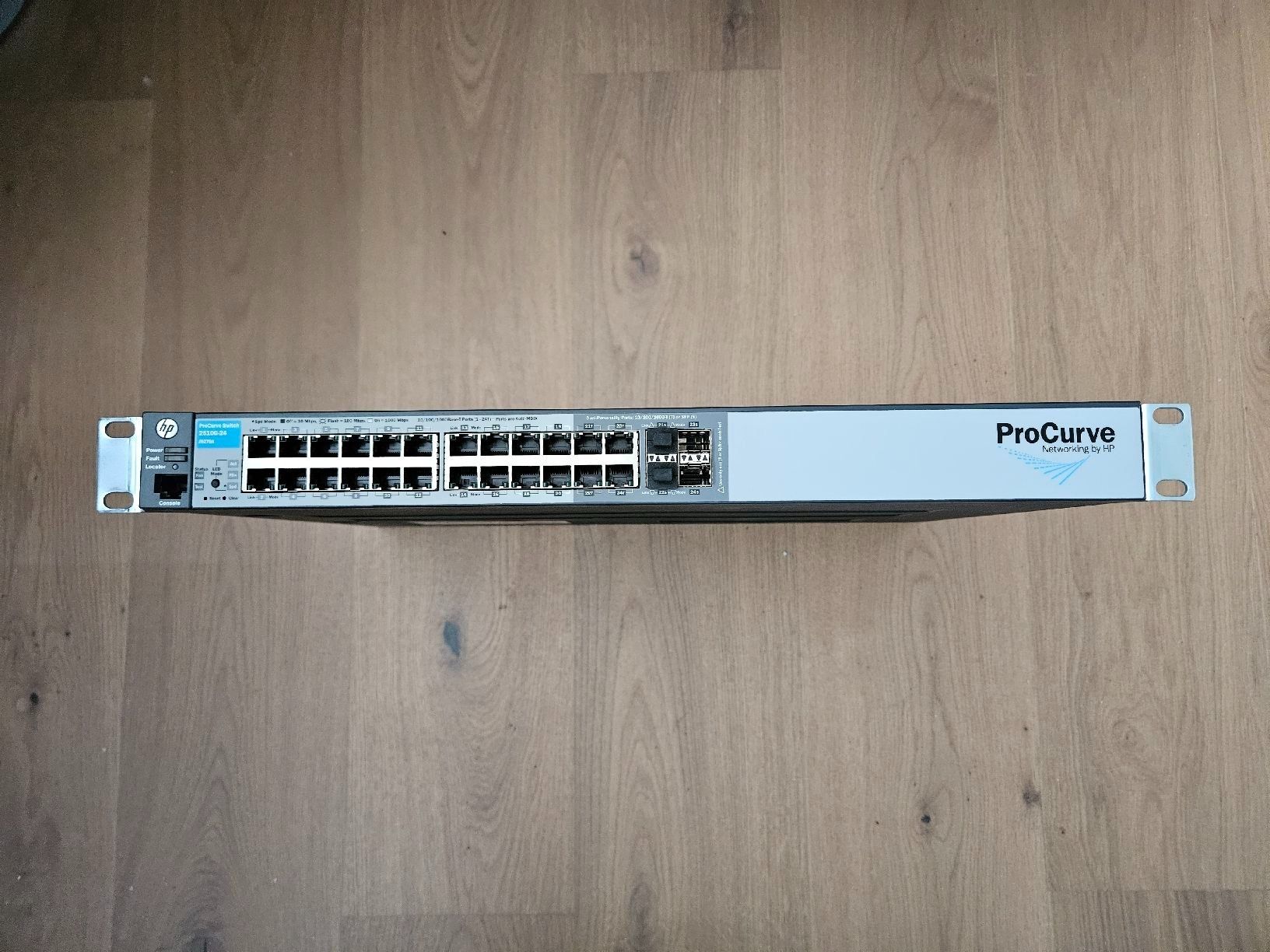Hewlett Packard Hub & Switch: HP ProCurve Switch 2510G-24 Netzwerk Switch – Usato da Volketswil venduto da adream_