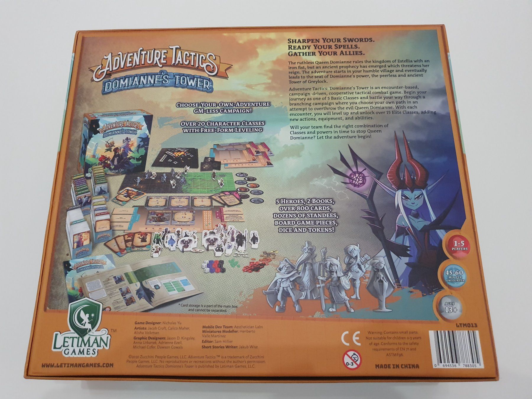 Giochi: Adventure Tactics (Kickstarter edition) – Nuovo e nell'imballaggio originale da Puidoux venduto da Svreber 2