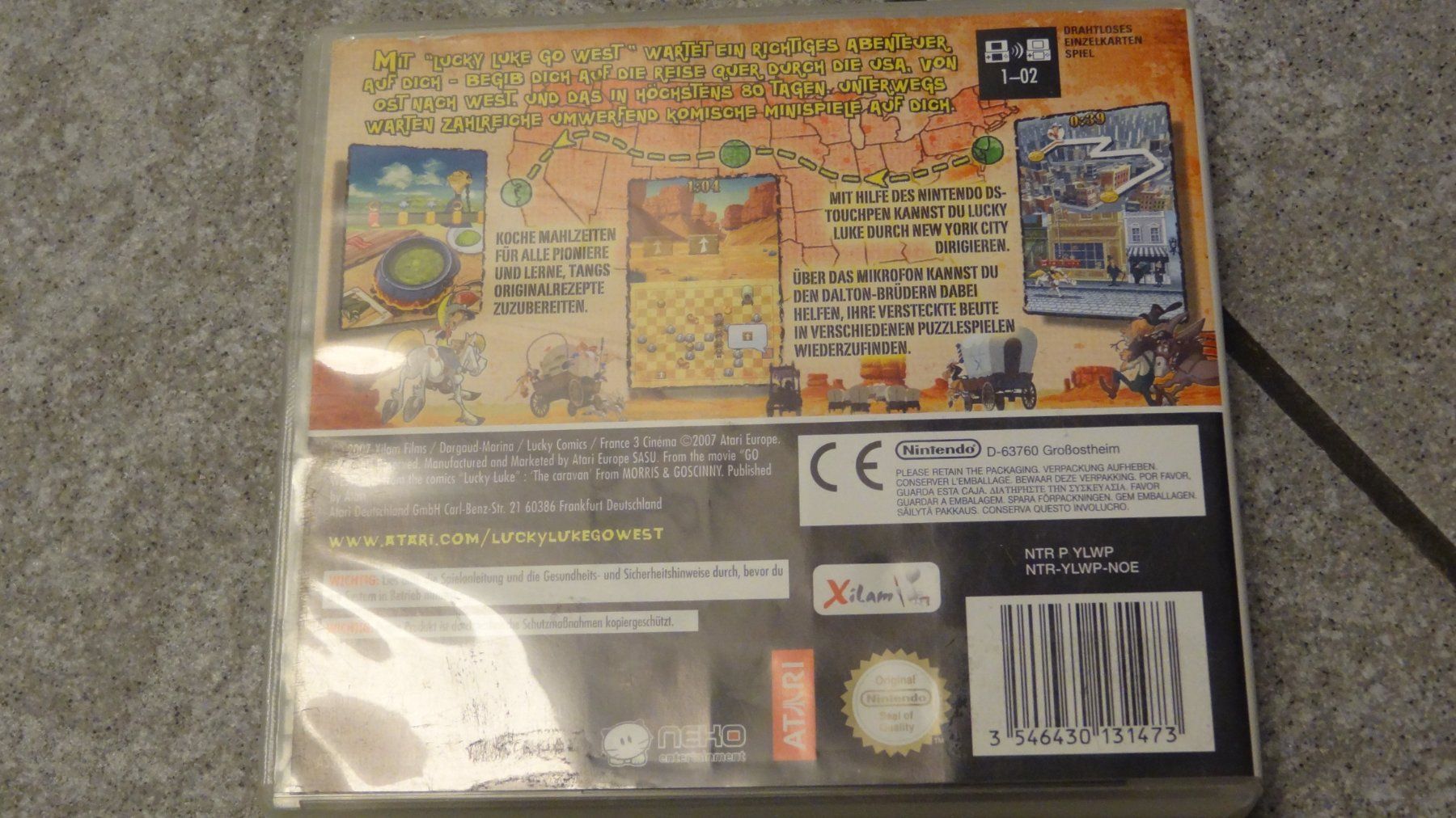 Nintendo Jeux: Go West! Ein Abenteuer mit Lucky Luke DS – D'occasion à Olten par Disc-Ausverkauf 2