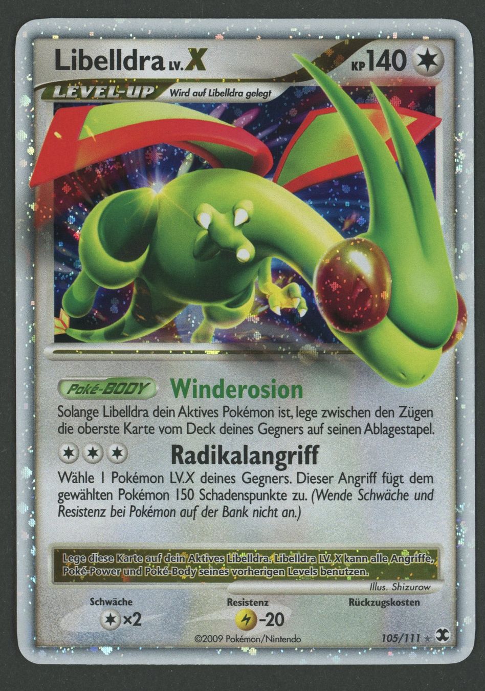Pokémon Carte collezionabili: Libelldra Lv.X 105/111 DE ab 1.- – Usato da Rupperswil venduto da gengarbasar