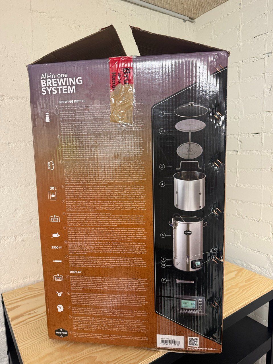 Elettrodomestici da cucina: Brew Monk All-in-one-Brausystem 30 l / 2500 W – Usato da Zürich venduto da amuedespacher 1