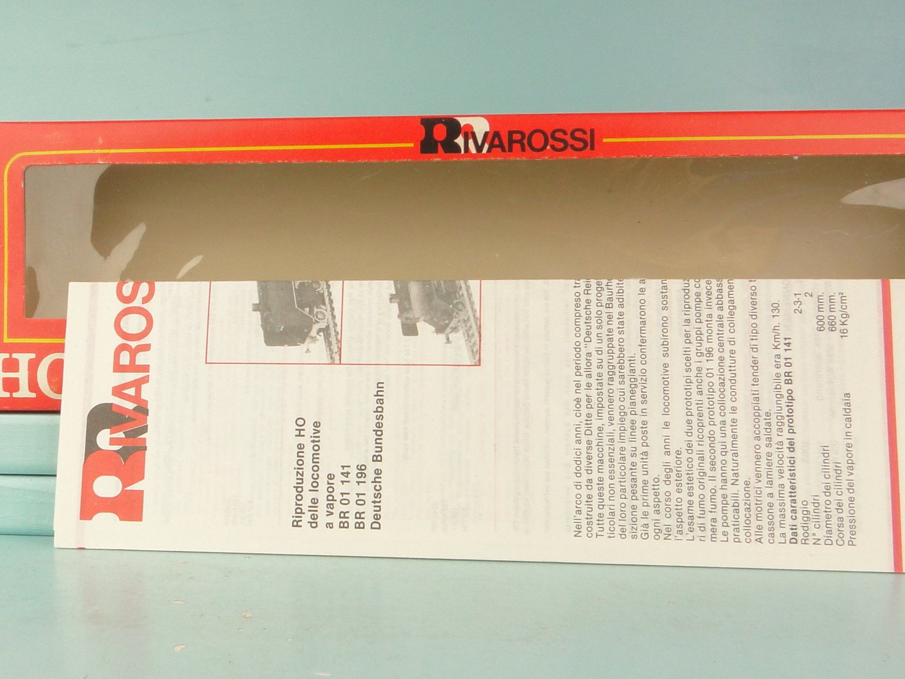 Rivarossi Modellini di ferrovie: Rivarossi 1002 DB BR 01 – Usato da Bülach venduto da cann11 9