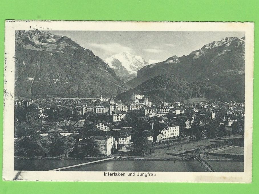 Cartoline postali: Interlaken und Jungfrau – Usato da Zürich venduto da t24_de