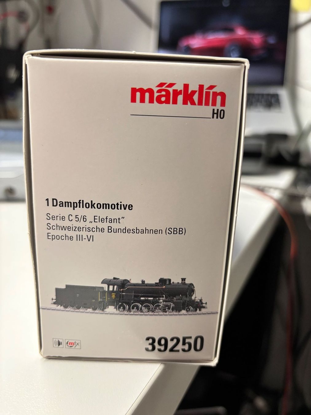Märklin Modellini di ferrovie: Märklin C 5/6 Elefant Dampflok – Usato da Rothenburg venduto da Vanzonk 1