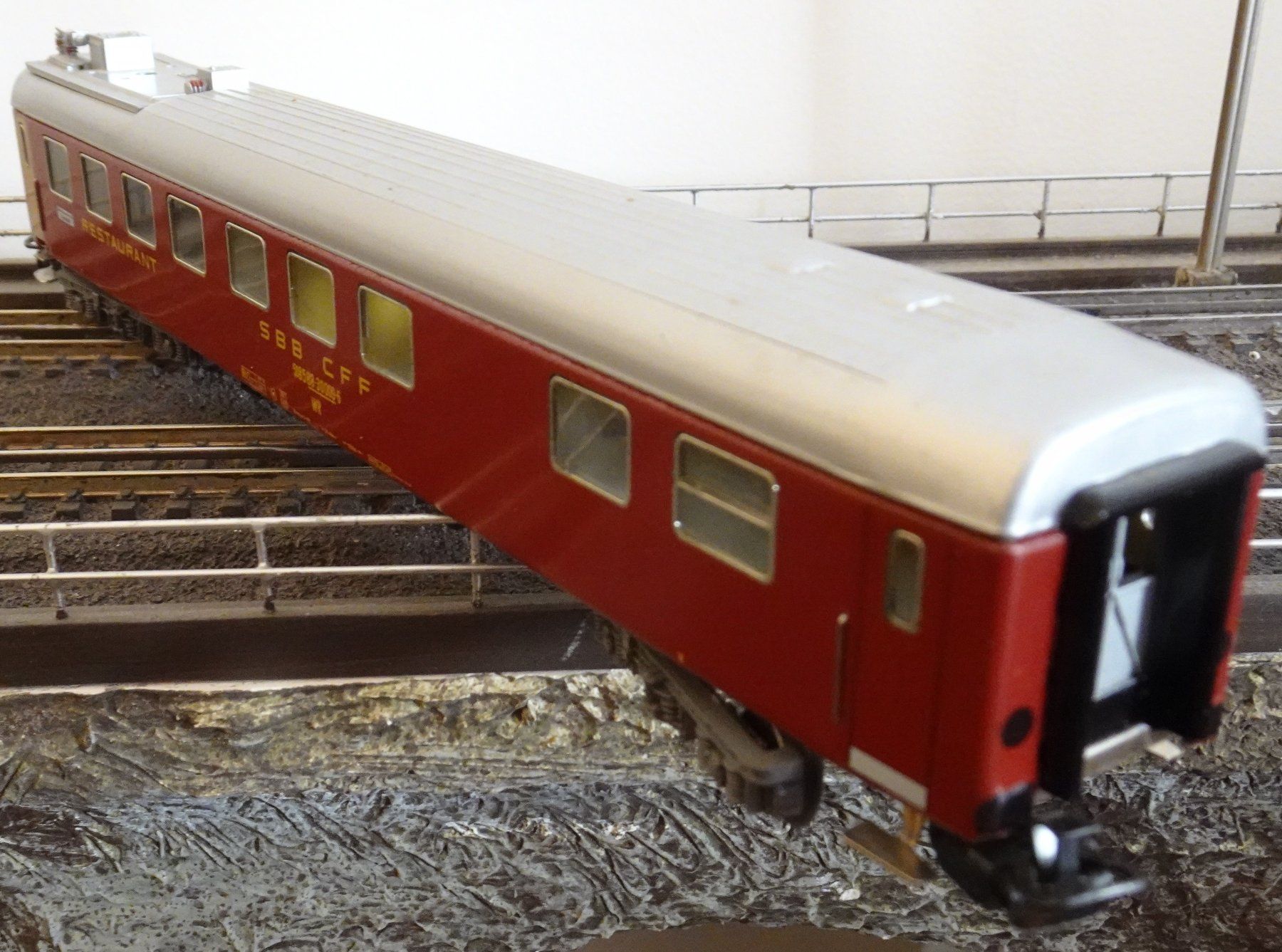 Märklin Trains électriques: Märklin 4068 - Speisewagen der SBB – Neuf (Voir description) à Grossaffoltern par berner85 4