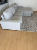 Ikea Kivik Ecksofa hellgrau mit Récamiere in gutem Zustand