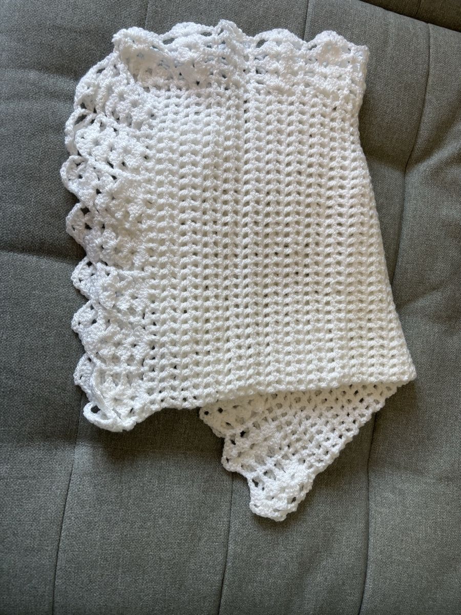 Coperte: Handgemachte gehäkelte Babydecke  – Nuovo e nell'imballaggio originale da Rüti ZH venduto da lau_5yjf 2