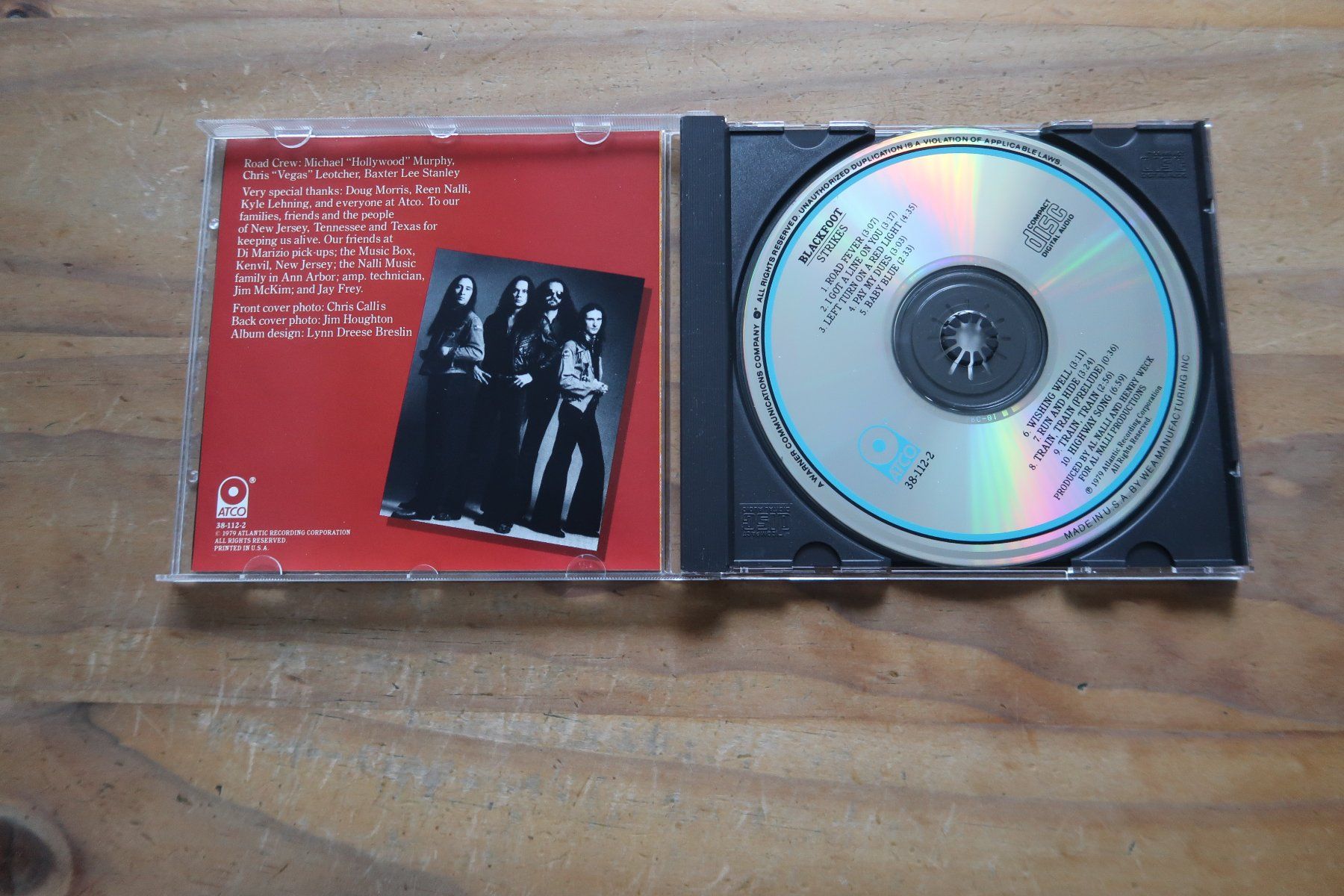 CDs: BLACKFOOT - STRIKES - CD – Gebraucht aus Basel von Patiscat 3