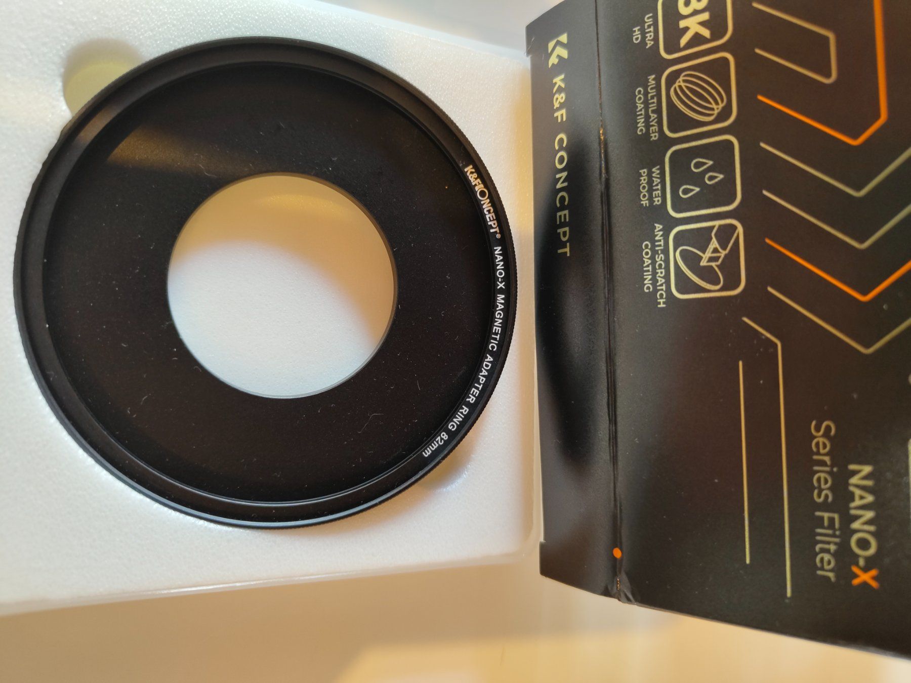 Foto-Adapter: K&F Concept Magnetischer Adapterring 43mm+82mm – Gebraucht aus Tiefencastel von Campos81 1