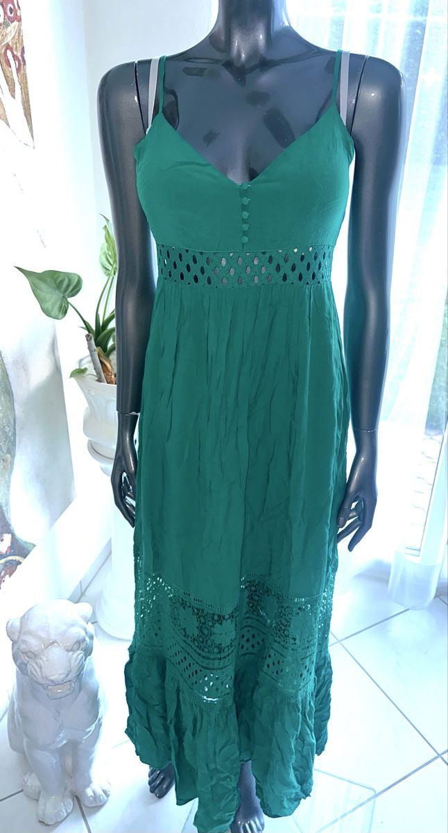 Vestiti: JACK BY BB DAKOTA BOHO MAXIKLEID GR. S neuwertig  – Nuovo (secondo la descrizione) da Unteraegeri venduto da MH203 6