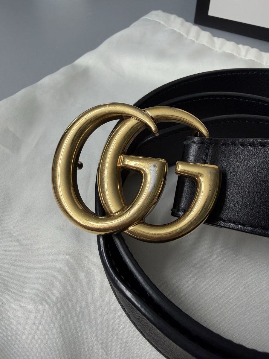 Gucci Cinture: Cintura GG Marmont 85cm x 3cm – Usato da Morbio Inferiore venduto da rox_96fj 1