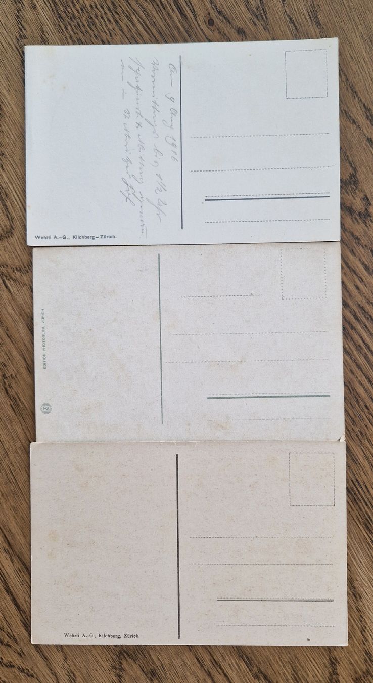 Cartoline postali: 3 AK St. Moritz – Usato da Ebikon venduto da Donar50 1