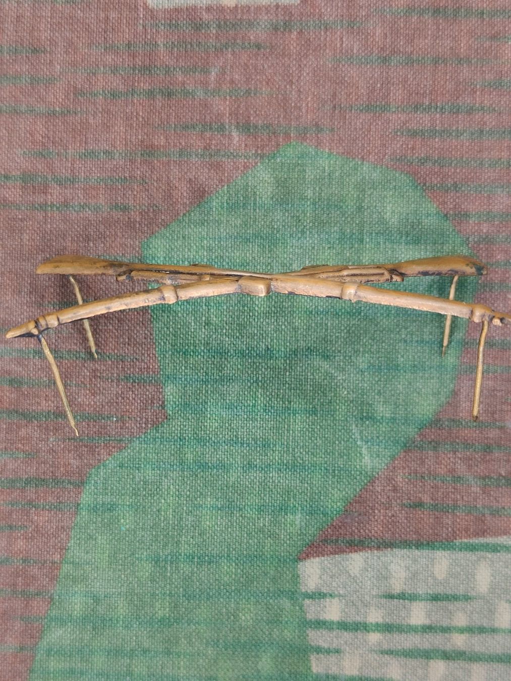 Schweizer Armee Placchette & Badge: Waffengattungsabzeichen Ord. 1898, Schützen – Usato da Bauma venduto da SwissMilitaria 2
