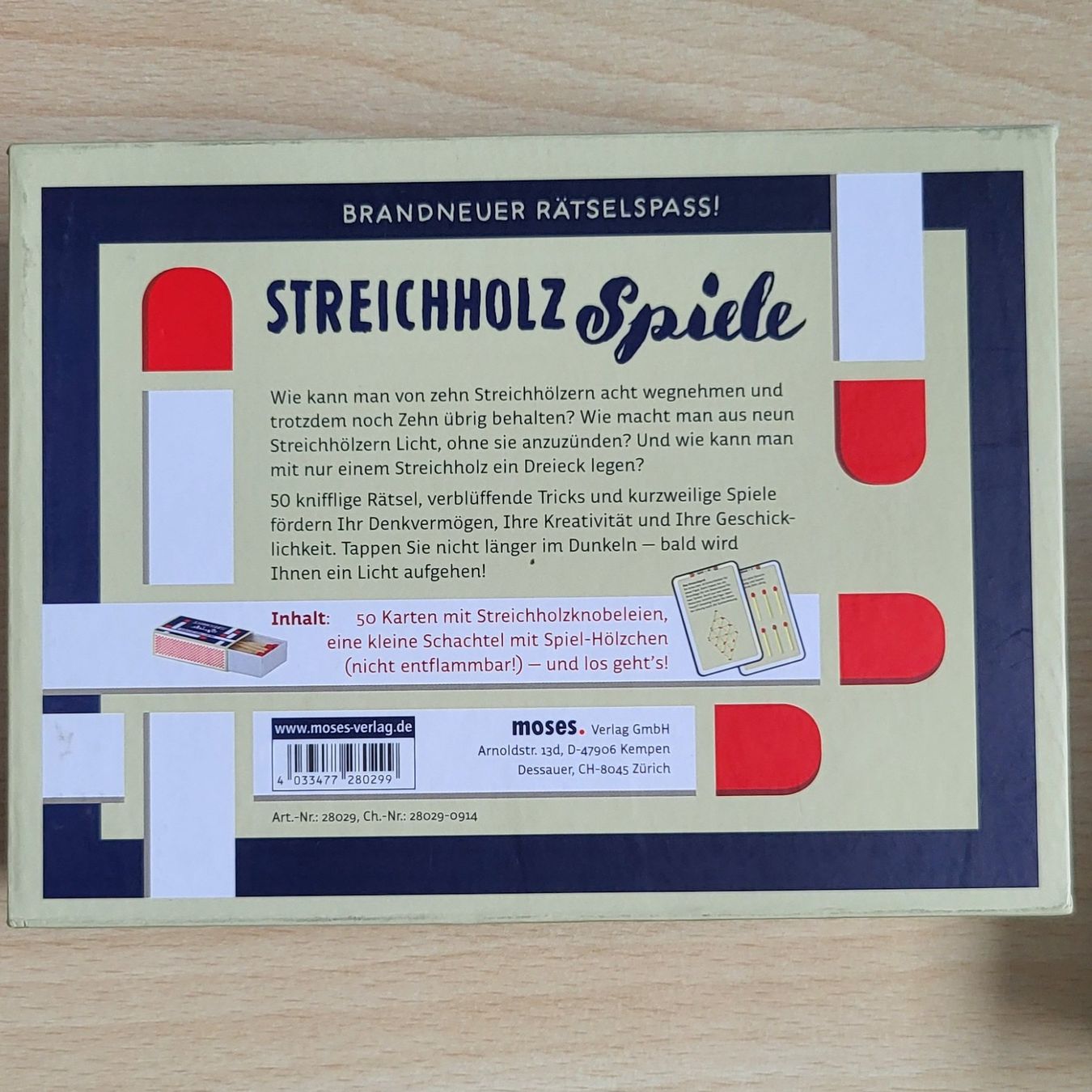 Giochi: Streichholzspiel (Neu) – Usato da Kleindöttingen venduto da Mcyaya007 2
