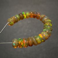 3.77 ct - Natural Ethiopian Opal Beads