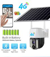 4G-Solarkamera für den Außenbereich mit 4G-SIM-Karte