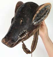 Rarität seltene alte Chokwe Maske Angola 31 cm x 23 cm