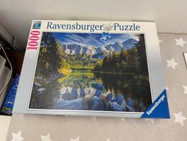 Puzzle 1000 Eibsee mit Wettersteingebirge und Zugspitze