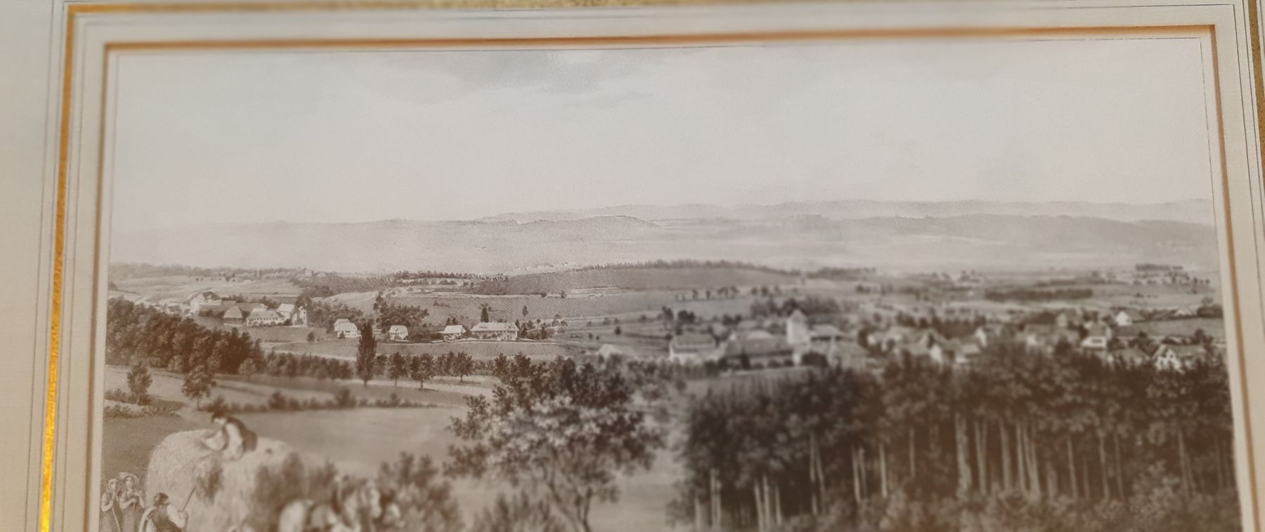 Grafiken & Lithographien: Bild - Lithographie im Goldrahmen. Von Wo? – Gebraucht aus Kreuzlingen von Rschweiz1 4