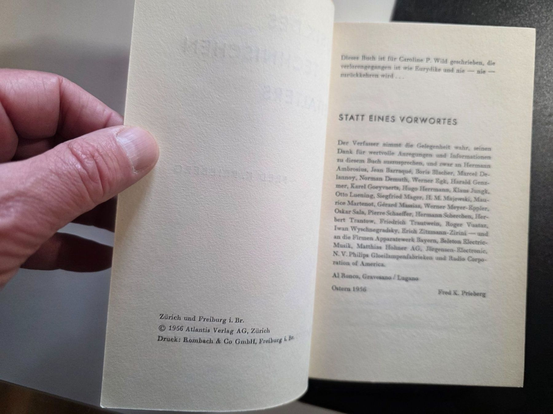 Libri: Musik des technischen Zeitalters - 1956 – Usato da Walterswil BE venduto da Lonitti 1