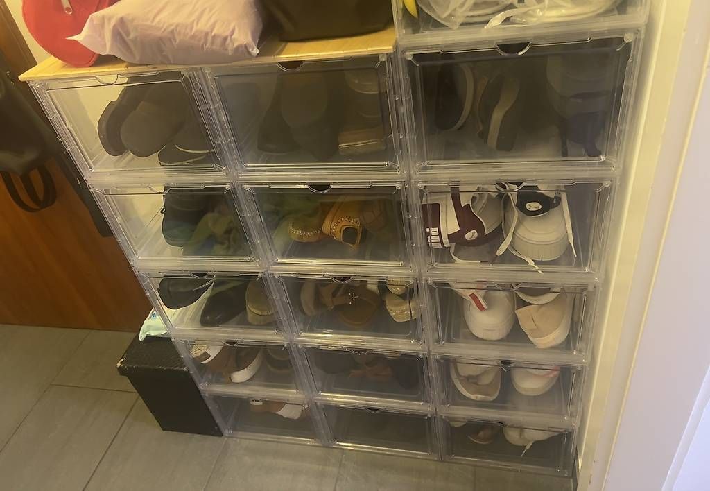 Contenitori & Simili: Transparente Schuhboxen – Usato da Allschwil venduto da Funlady91