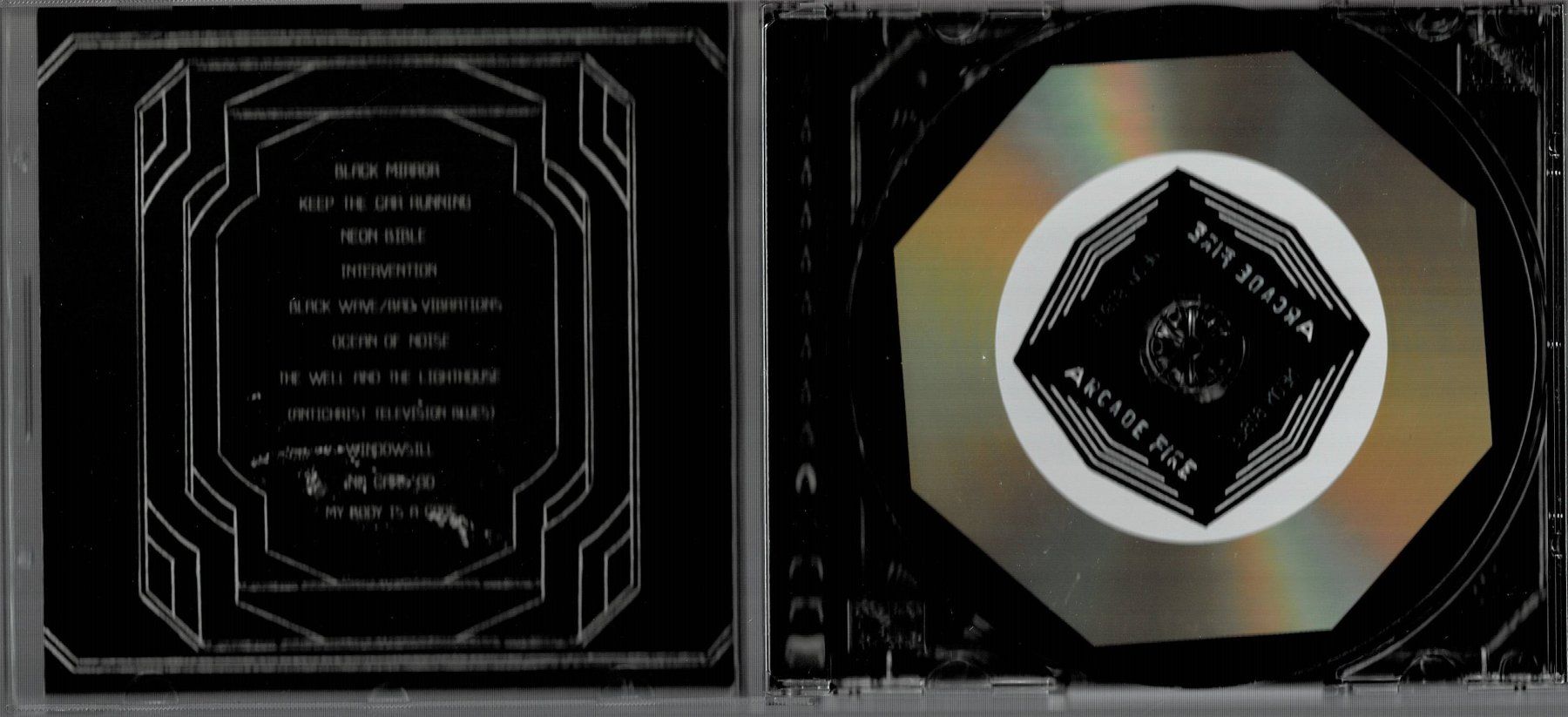 CDs: Arcade Fire - Neon Bible - CD, Hülle und Kartonschuber – Gebraucht aus Rütihof von Highwayjackie 4