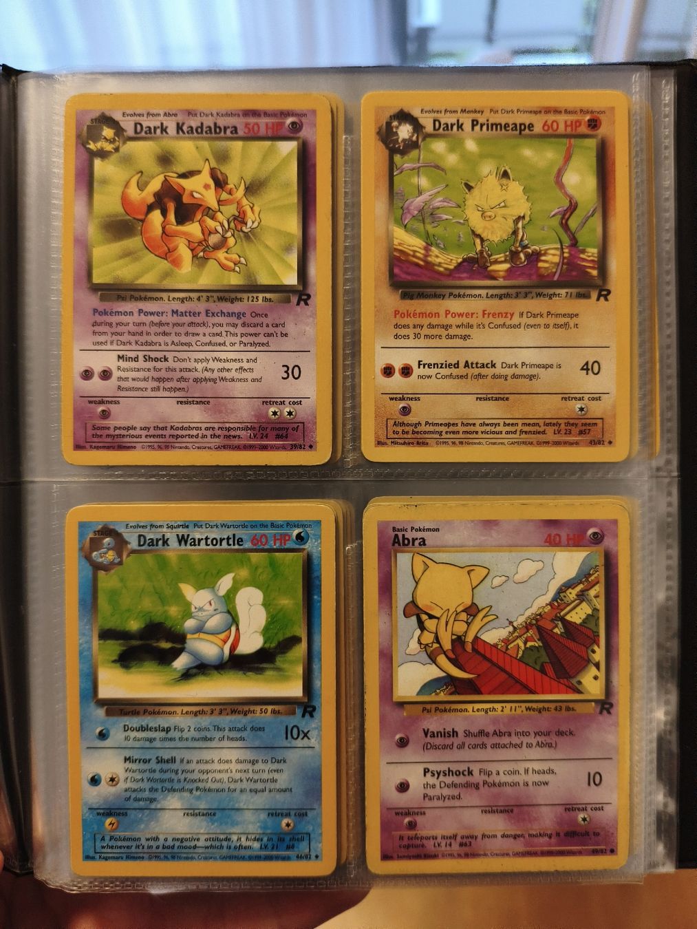 Cartoline: Pokémon Karten - TeamRocket Set ENG – Usato da Frauenfeld venduto da KingKung 1