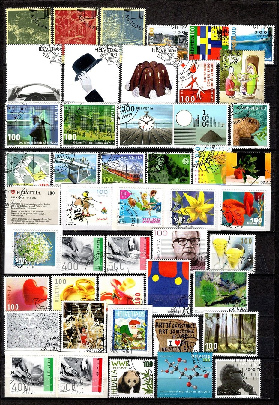Tous les timbres: Sammlung Schweiz (792) – D'occasion à Burgdorf par blinky01