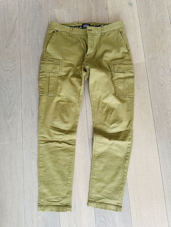 Scotch&Soda Cargohose Gr. 31/32 Olivgrün