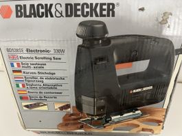 Stichsäge BLACK & DECKER BD538SE Electronic 330 Watt guter Z