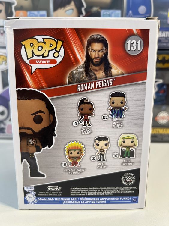 Figurine Pop WWE #111 pas cher : Roman Reigns