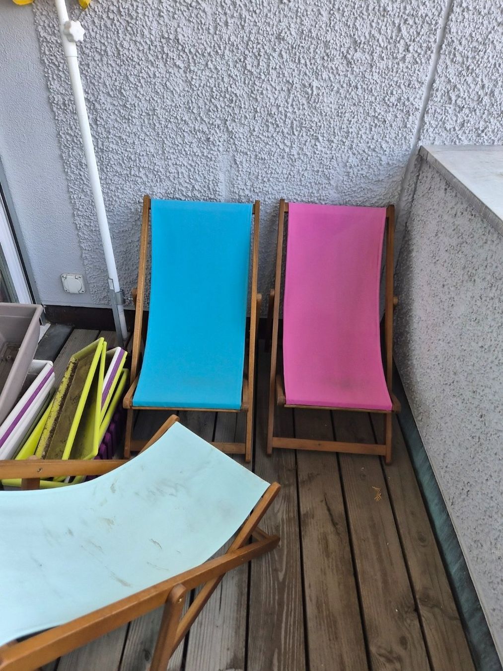 Sedie a sdraio: 3 Kinder Liegestühle – Usato da Bassersdorf venduto da tanialevin15