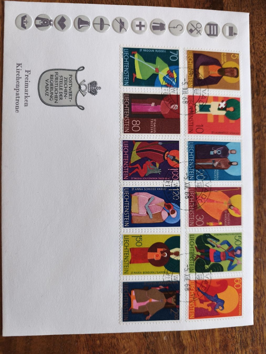Tutti i francobolli: Briefmarken ( FL) – Nuovo (secondo la descrizione) da Oberurnen venduto da attratto
