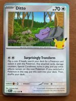 Pokemon Ditto Holo 30 Jahre (Versand gratis)