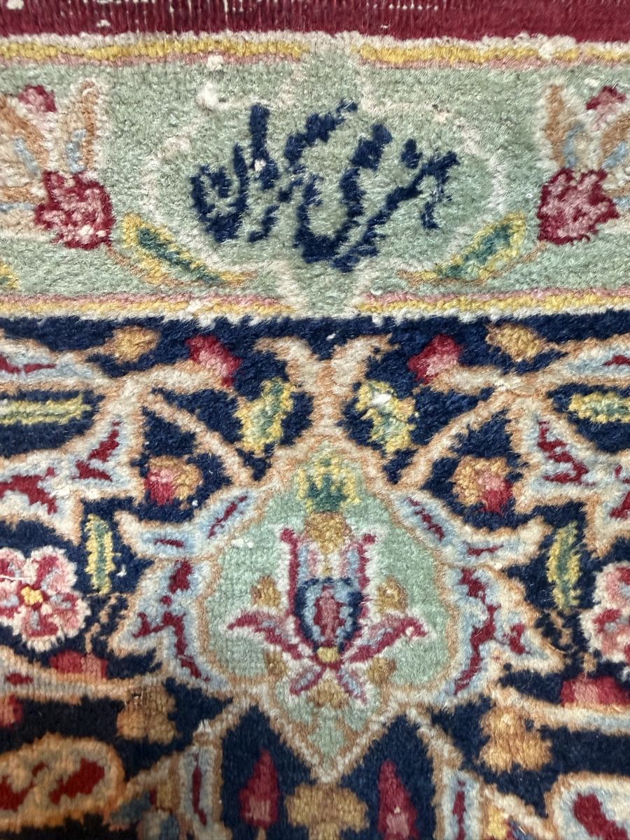 Tappeti: Wunderschöner originaler Kerman-Teppich mit Signatur – Usato da Chur venduto da Mohammad.miga 2