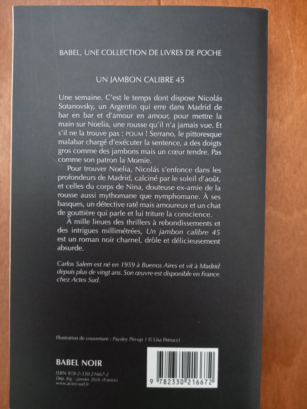 Livres: Un jambon calibre 45 – D'occasion à Neuchâtel par Dualseele 1