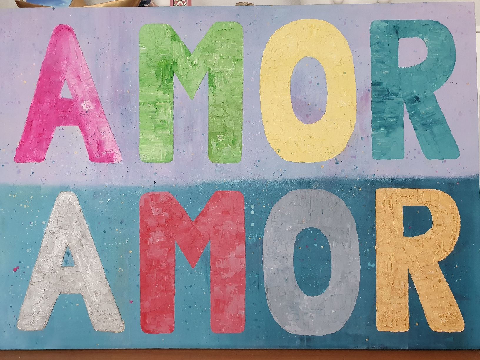 Gemälde: AMOR ART – Neu (gemäss Beschreibung) aus Klingnau von Soldekorarte 2