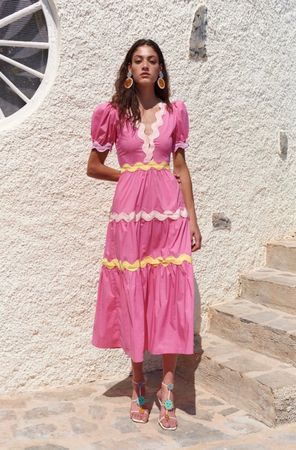 NEU Celia B Piscis Sommerkleid in rosa S