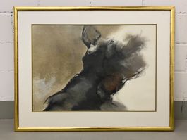 Originalgemälde von Pierre OYLEVAY (*1944) 63x80 cm gerahmt