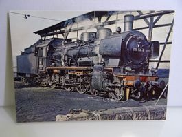 Postkarte DB Dampflokomotive (P8)038 1556BW Rottweil 10.3.70