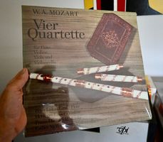 Neu OVP W.A. Mozart - Esther Nyffenegger – Vier Quartette