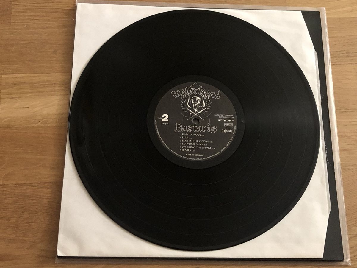 Dischi in vinile: Motörhead. 1993. Bastards. – Usato da Faulensee venduto da Mizuno06 4