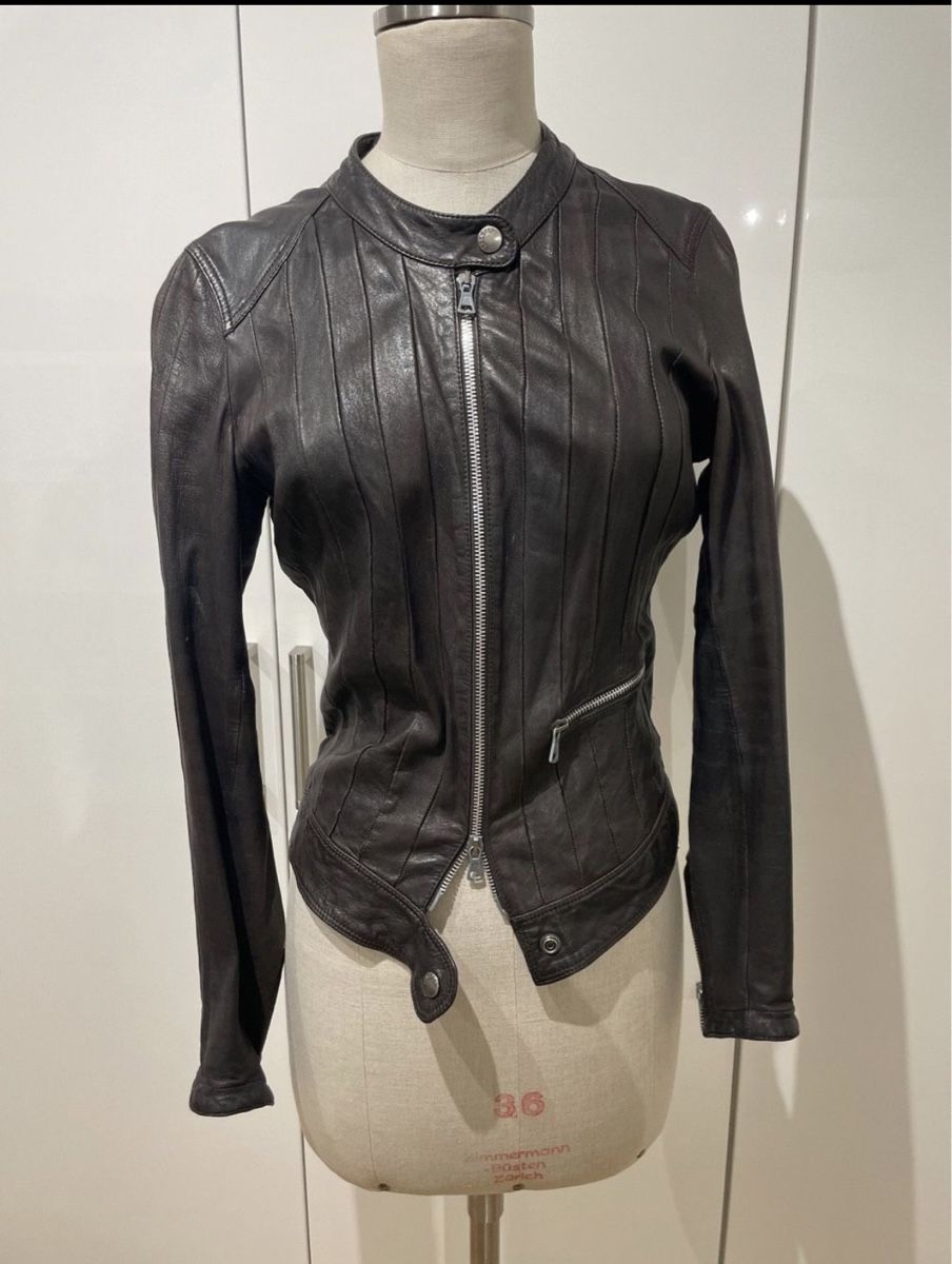 Giacche: LEDERJACKE BRAUN BROGDEN S – Usato da Luzern venduto da Suneha