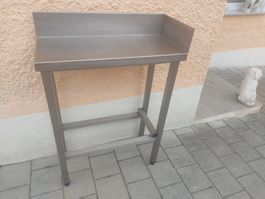 Edelstahltisch Arbeitstisch Edelstahl Gastro Küche70x31xH91