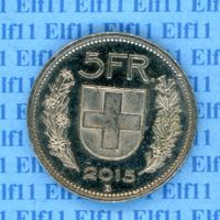 CHF___5.00 2015 vz 5 Franken